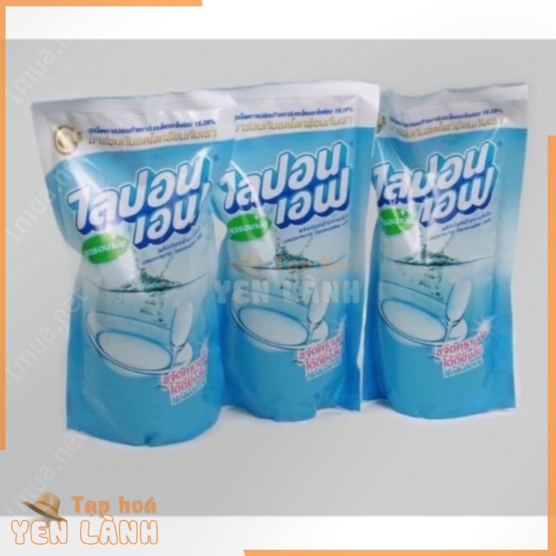 Combo 3 Túi Nước rửa bát Lipon Thái Lan 550ML/1túi