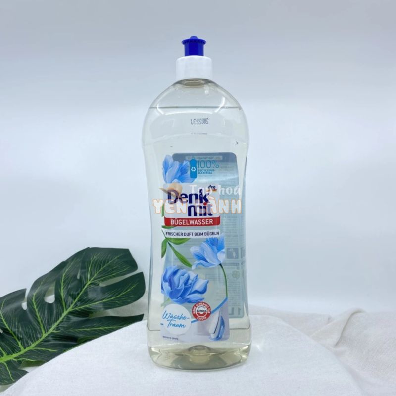 Nước thơm là quần áo , ủi đồ Denkmit 1000ml hương thơm dịu nhẹ