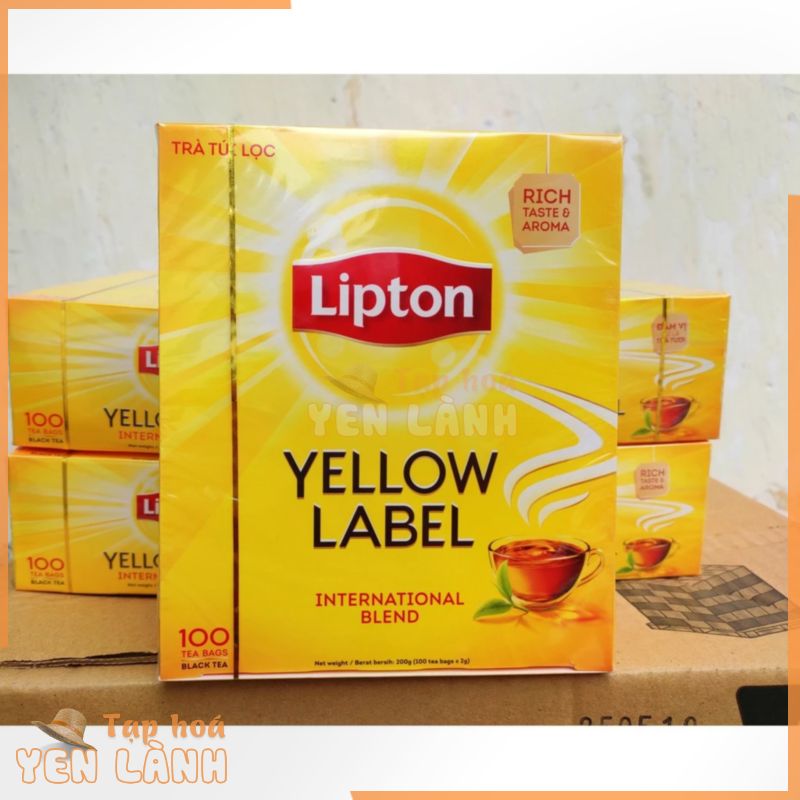 Trà Lipton Túi Lọc 2g*100 gói – Nguyên liệu pha chế CloudMart