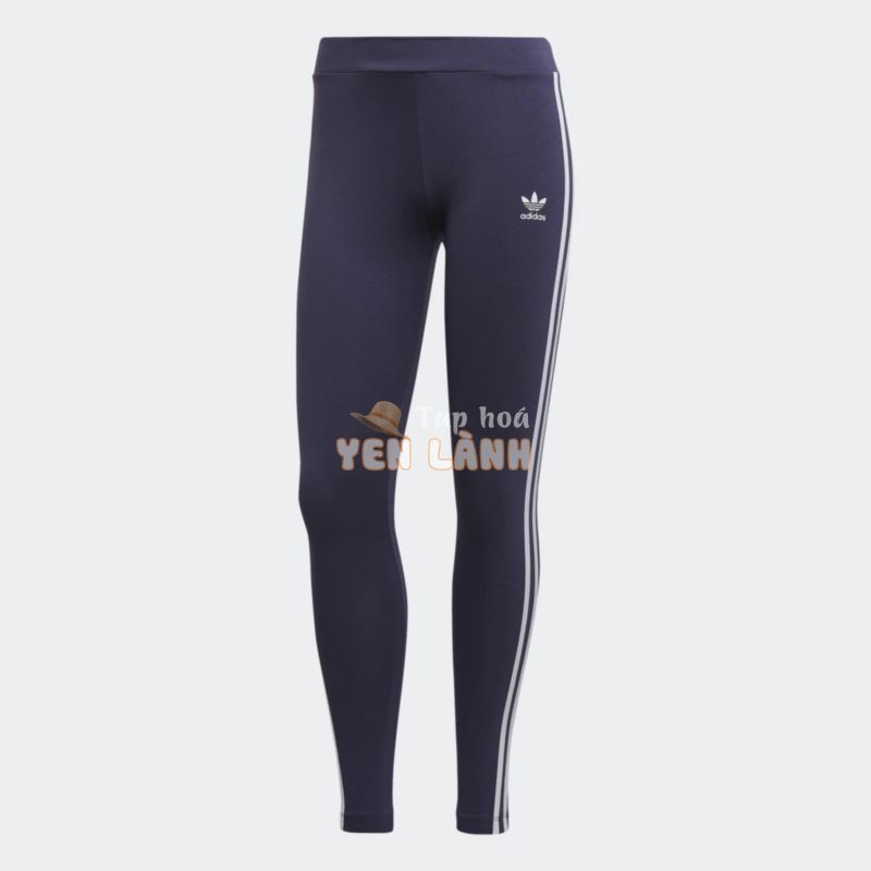 adidas Phong cách sống Quần Bó 3 Sọc Classics Adicolor Nữ Màu xanh da trời HD2347