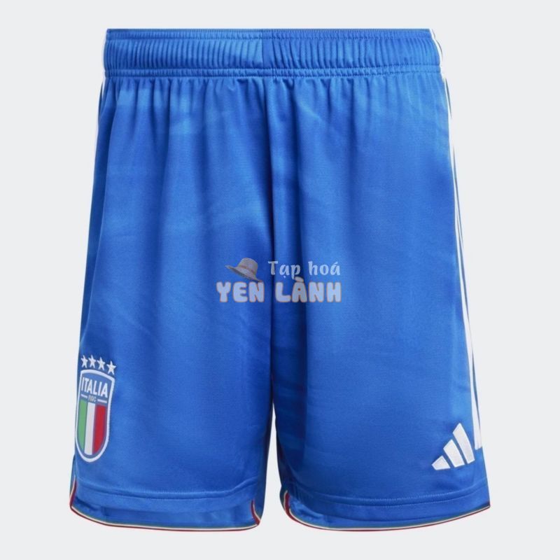 adidas Bóng đá Quần Short Sân Nhà Italia 23 Nam Màu xanh da trời HS9877