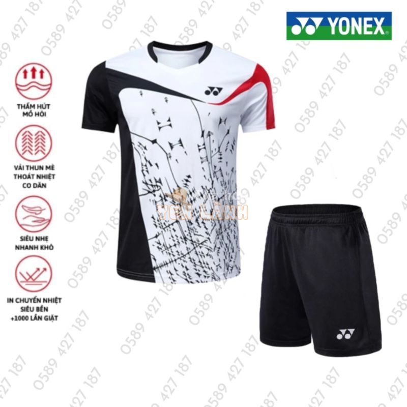 Áo cầu lông, quần cầu lông Yonex chuyên nghiệp mới nhất sử dụng tập luyện và thi đấu cầu lông M1S60