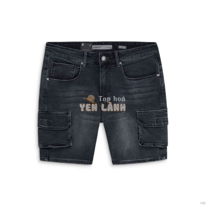 Quần Short Jeans ICONDENIM Slimfit Cargo QSID0148