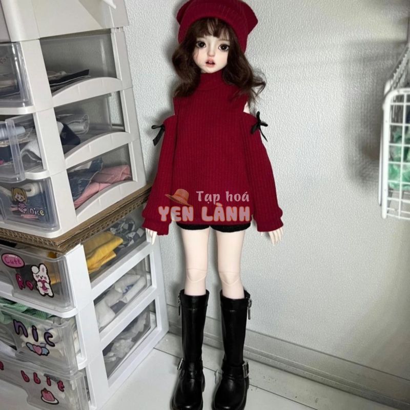 Bjd Bộ Áo Quần 4 Điểm 6 Điểm 5 Điểm ye loli 3 Điểm 60cm Không Có Áo + Quần Short bjd4 Cho Bé