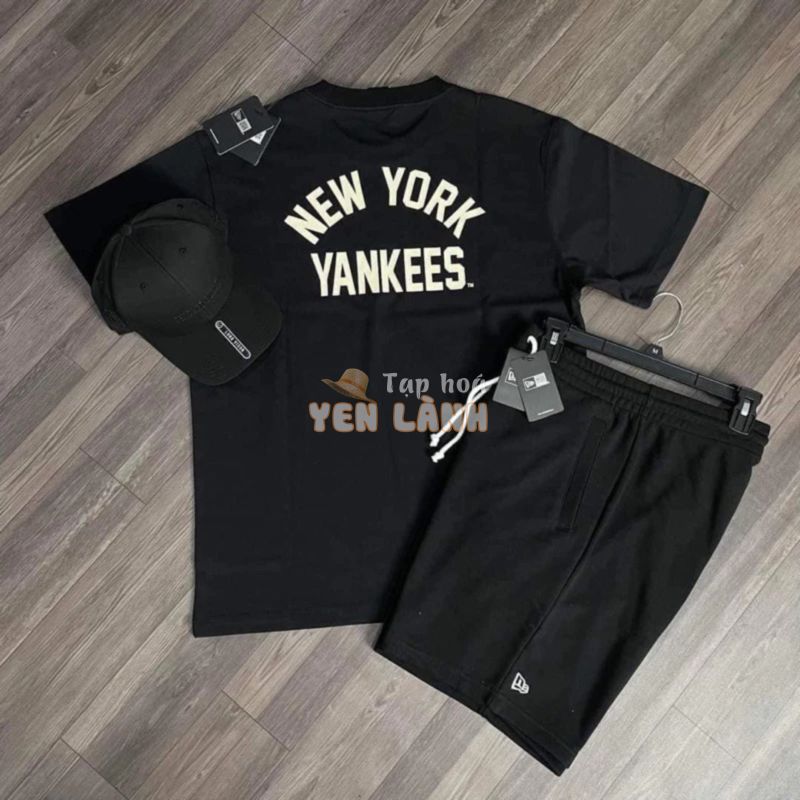 SET QUẦN + ÁO NEW ERA LOGO NY CHÍNH HÃNG