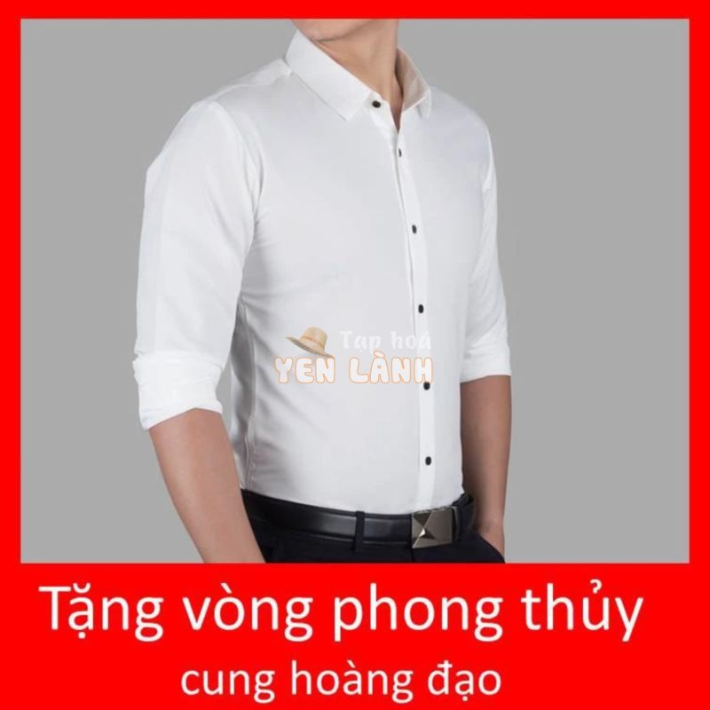 Freeship Áo sơ mi cao cấp áo sơ mi Pierre cardin quần âu nam aristino quần tây quần vải màu trắng soái ca