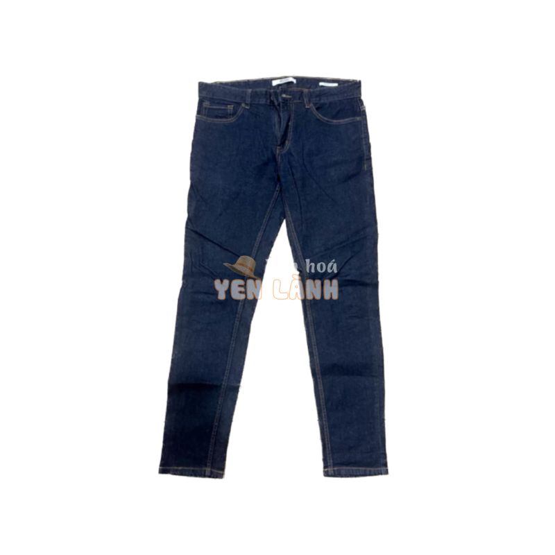 Quần Jeans Kaki Denim Routine Màu Xanh Dương Đậm 2hand Chính hãng giá rẻ, Quần Áo Thời Trang Nam Nữ