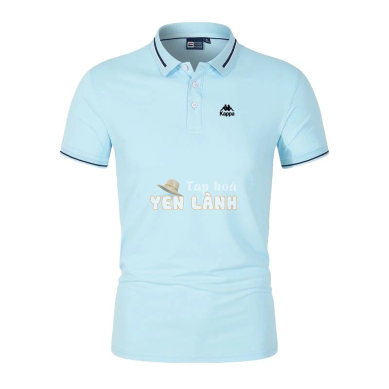 Mới Kappa Nam Cổ Điển Polo Áo Thời Trang Chất Lượng Cao Văn Phòng Kinh Doanh Áo Sơ Mi Polo Quần Áo Tennis Golf Cao Cấp