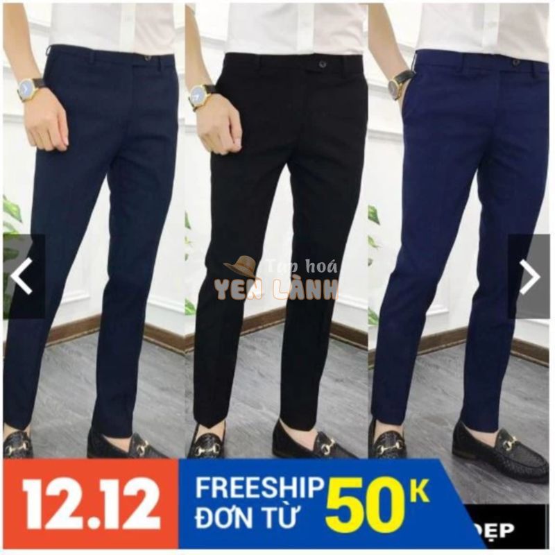 Quần âu ZARA MAN nam dáng slim fit, chuẩn form hàn quốc