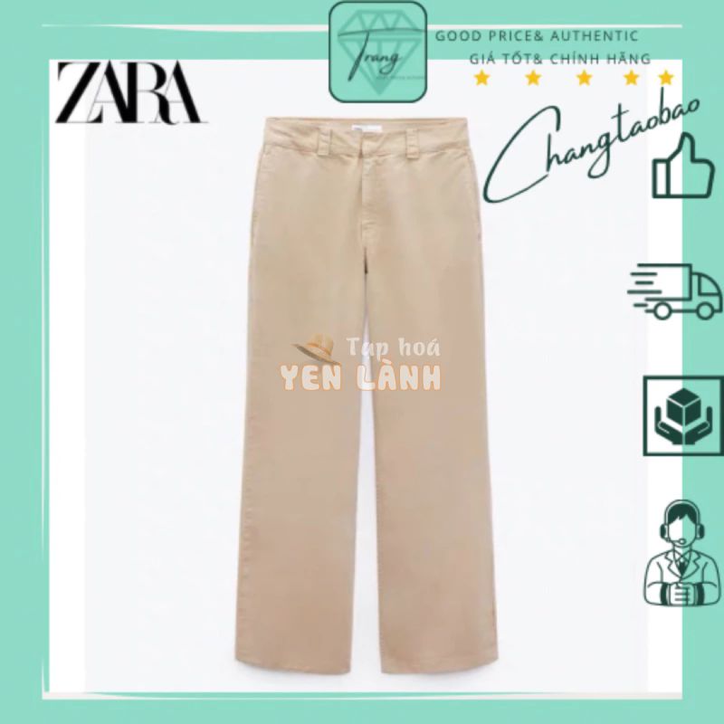 Quần âu ống đứng nữ Zara sz 34