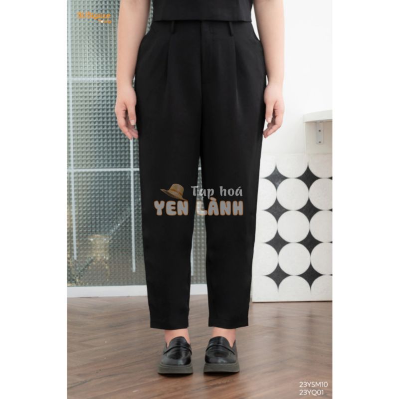 Quần baggy túi V khuy cài BIGSIZE (55kg đến 95kg) – 23YQ01 – [BU Bigsize Young]