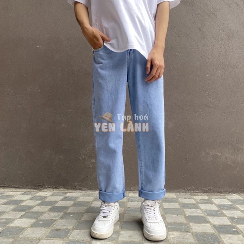 ❦☒Quần jean nam bigsize baggy cạp cao MALTRIK chất bò cấp dành cho người ngoại cỡ béo bụng có size lớn đến 120k