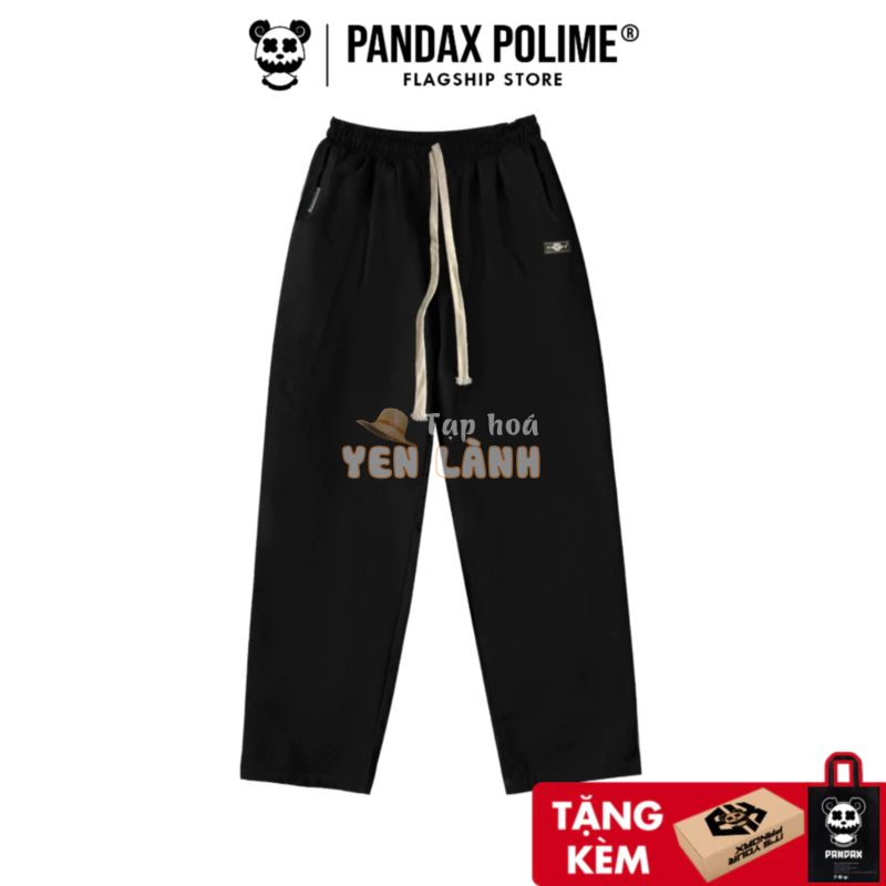 Quần baggy nam nữ Pandax polime , kaki pants unisex suông basic , quần ống đứng local brand