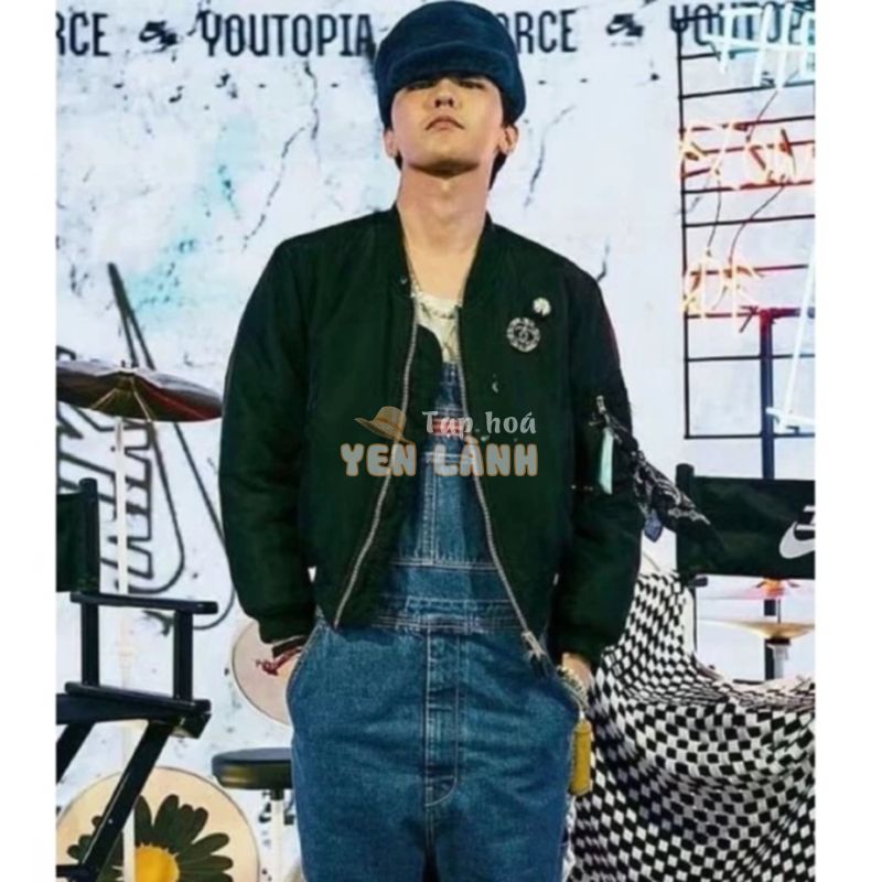 ⚡️[ORDER]⚡️Quần Yếm PEACEMINUSONE PMO DENIM – PEACEMINUSONE PMO DENIM OVERALL/ Quần Yếm GD Jean G Dragon