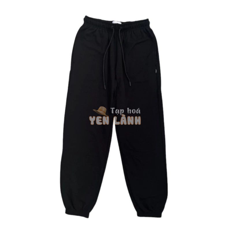 [HÀNG CHÍNH HÃNG] Quần Sweatpant hiệu GIJAY_Black