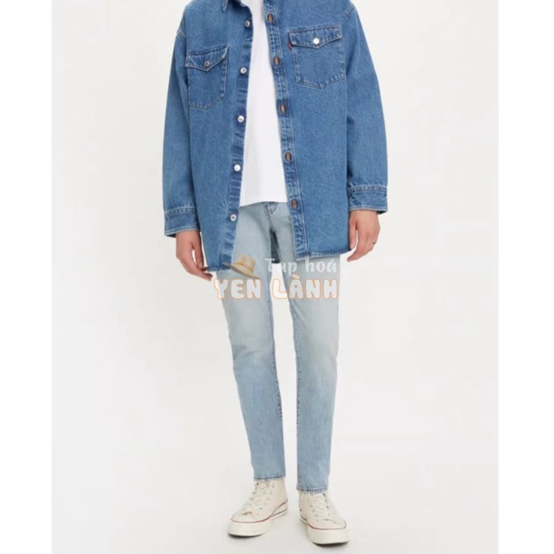 [HÀNG CHÍNH HÃNG] Quần jeans Lệ Vi Levis men 511 Slim Fit Jeans_light indigo