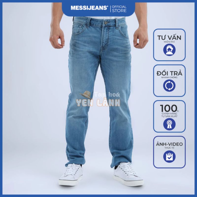 Quần Jeans Nam Ống Đứng MESSIJEANS MJB0157-21