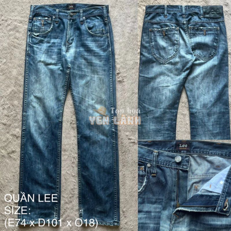 QUẦN JEANS LEE CHÍNH HÃNG – 2hand hiệu