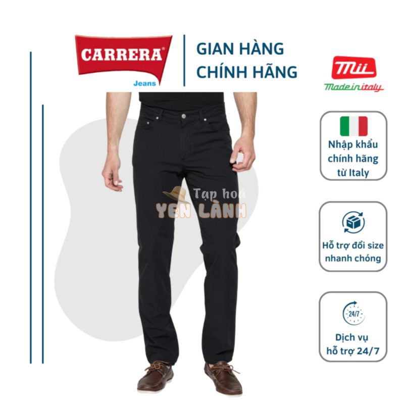 Quần Kaki Nam Cao cấp CARRERA JEANS Dáng Thể Thao Regular Fit Cotton – Nhập Khẩu Chính Hãng Từ Ý_ 7001363A