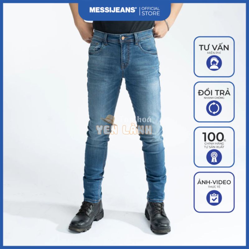 Quần Jeans Dài Nam Ống Ôm MESSIJEANS MJB0213-75 (Skinny)