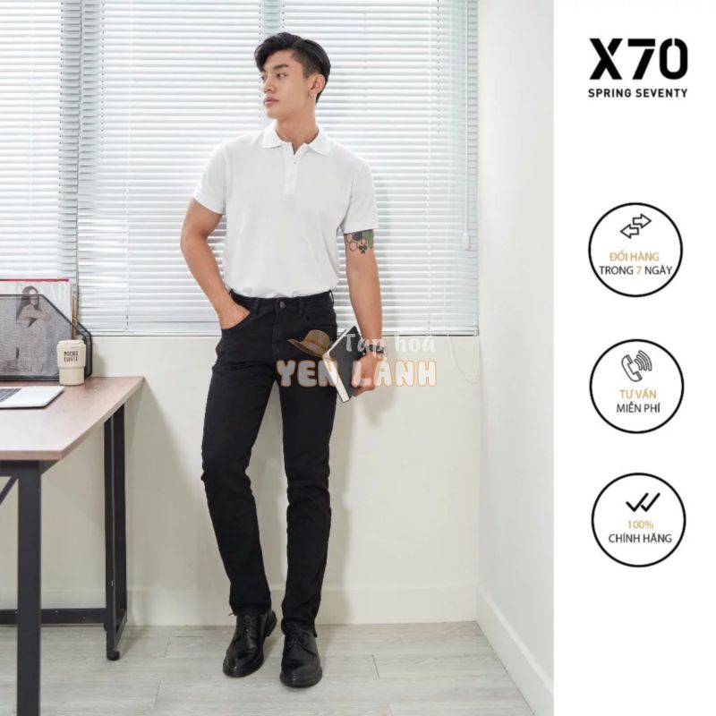 Quần Jeans Nam Tối Màu Cá Tính Thời Trang X70 – 11650020