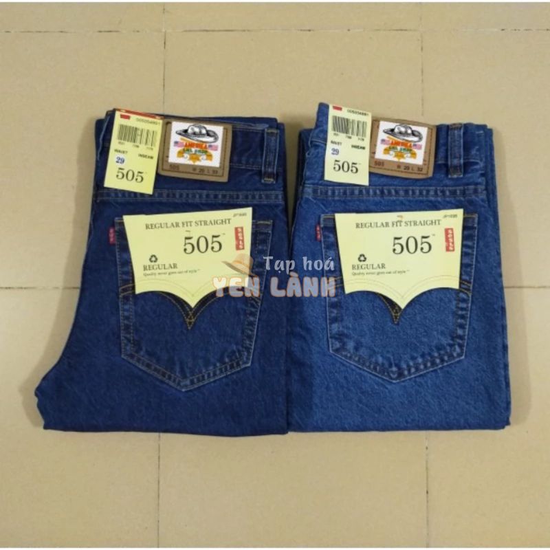 Quần Jean Dài  505 Mỹ, Made in usa, Hàng Nhập Khẩu