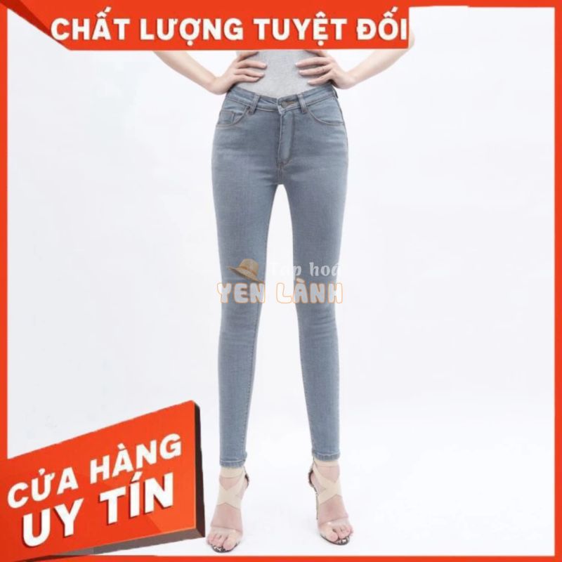 Quần Jean Nữ Lưng Cao AAA JEANS có nhiều màu – Hàng nhập khẩu