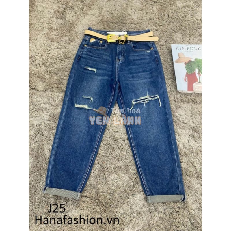 Quần Jeans rách gối Hàn Quốc – J25