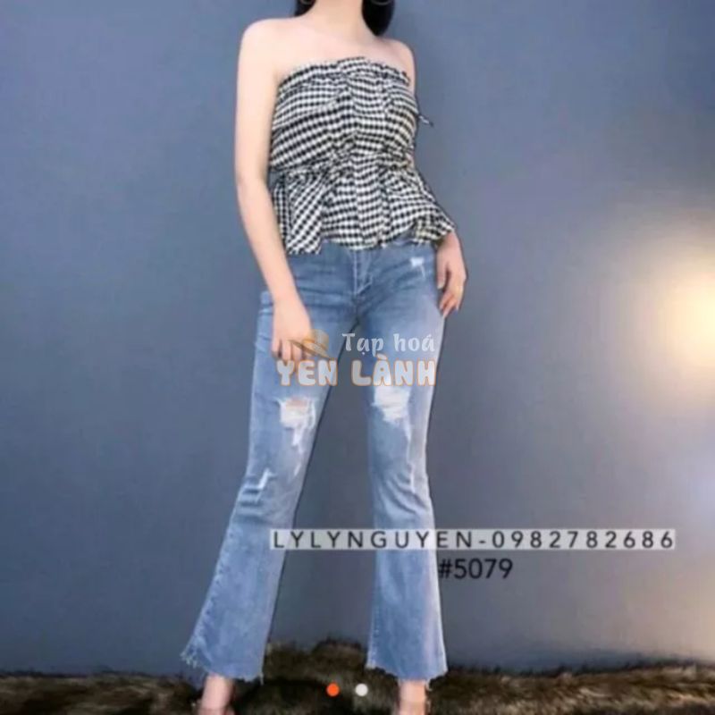 QUẦN JEANS ỐNG BASS SIÊU GIÃN