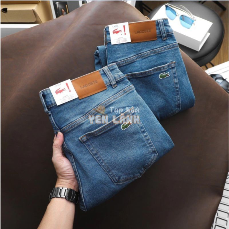 Quần Jeans dài nam Lcst Việt nam xuất khẩu,Form Slimfit.chất vải co dãn,ống 15-18cm,Hàng VNXK – 210417