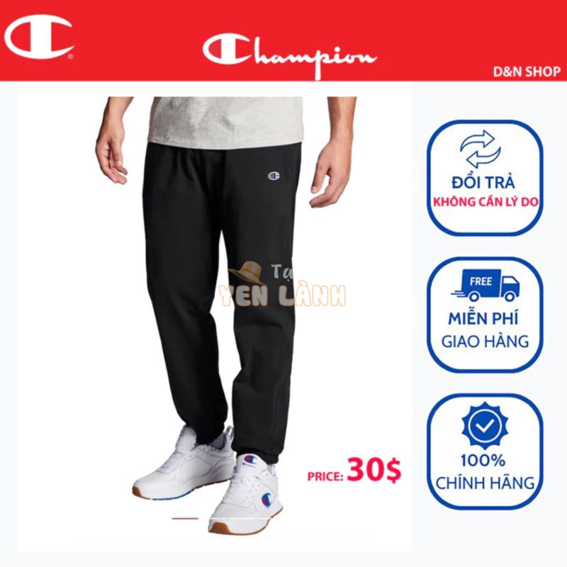 [Big size] [Chính hãng] Quần Jogger classic Champion lông cừu xịn xuất dư