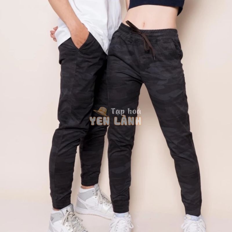 Quần jogger nam KJT2 lính trơn chất kaki lưng thun ống bo unisex vải co giãn vận động thoải mái kiểu dáng Hàn Quốc