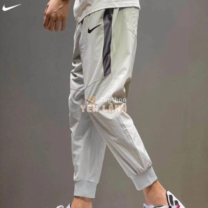 Nike100% Chính Hãng Nam Thể Thao Co Giãn Nhanh Khô Jogger Cặp Đôi Plus Kích Thước Dây Rút Quần Ôm Vừa Vặn Quần