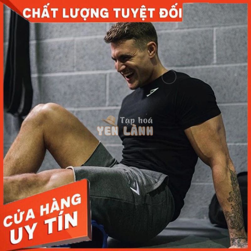 Quần tập gymshark nam [Vải cotton] [Co dãn 4 chiều]