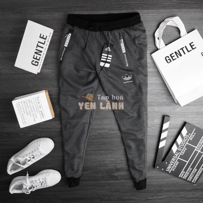 Quần dài thể thao nam quần jogger nam chất thun co giãn 4 chiều dáng ôm hàn quốc logo siêu đẹp phù hợp đi làm đi chơi