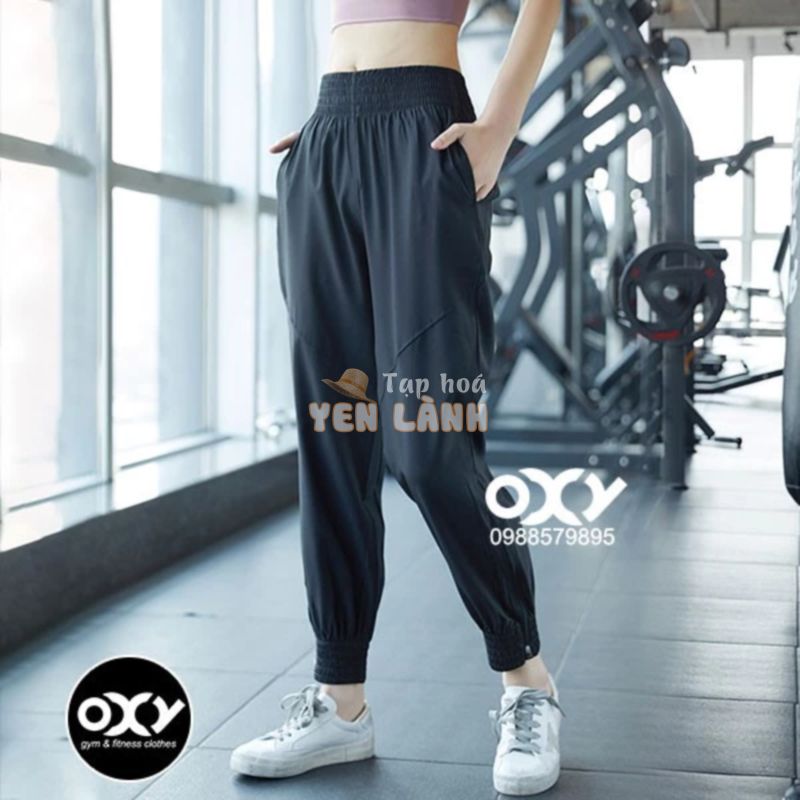 [HÀNG CÓ SẴN] Quần gym jogger có khóa gấu giá rẻ nhất Shopee