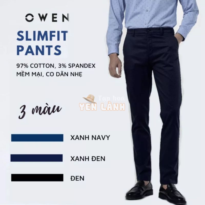 OWEN – Quần kaki nam Owen – Quần thô nam