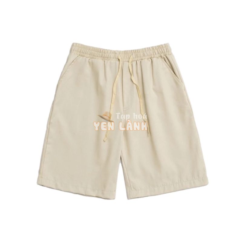 Quần Short Đùi Kaki unisex N7 thun Basic nam nữ ống rộng ulzzang Hàn Quốc