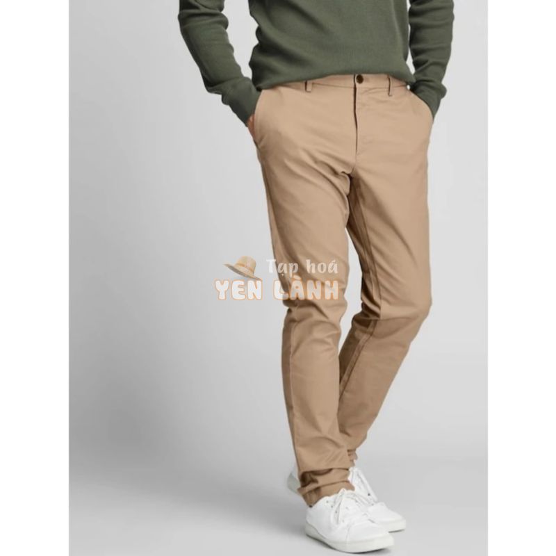 Quần Kaki Uniqlo Nam REAL dạo phố (MEN VINTAGE REGULAR-FIT CHINO PANTS)