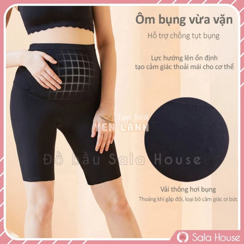 Quần Bầu Legging Lửng Mùa Hè Mỏng Nhẹ – Siêu Co Giãn