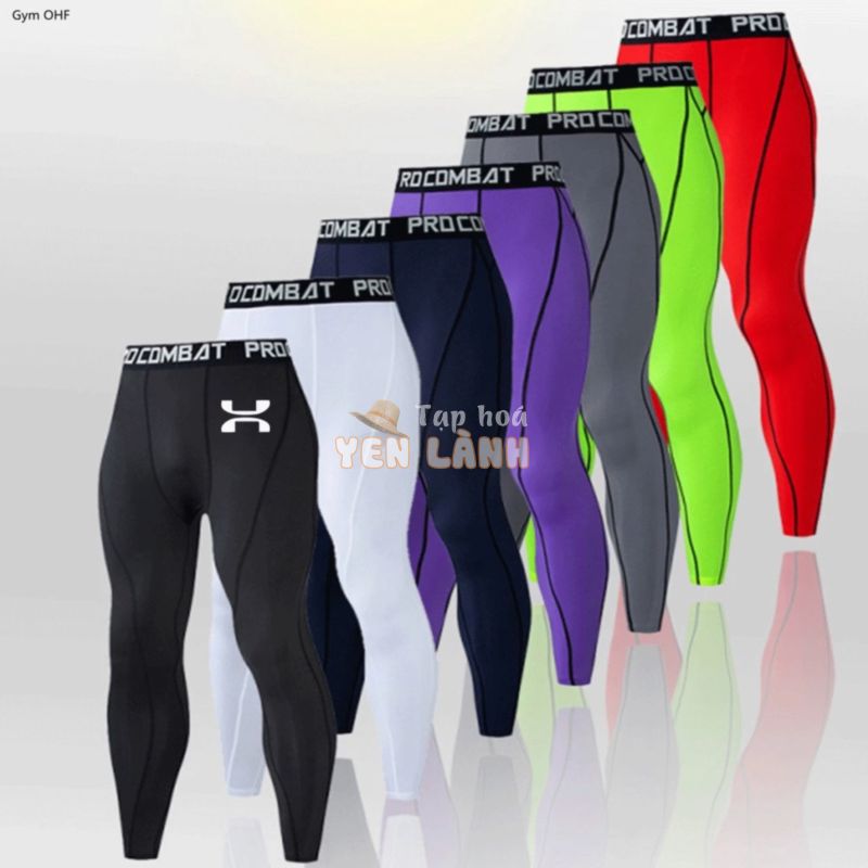 Quần legging tập thể thao GYM OHF chuyên dụng cho nam