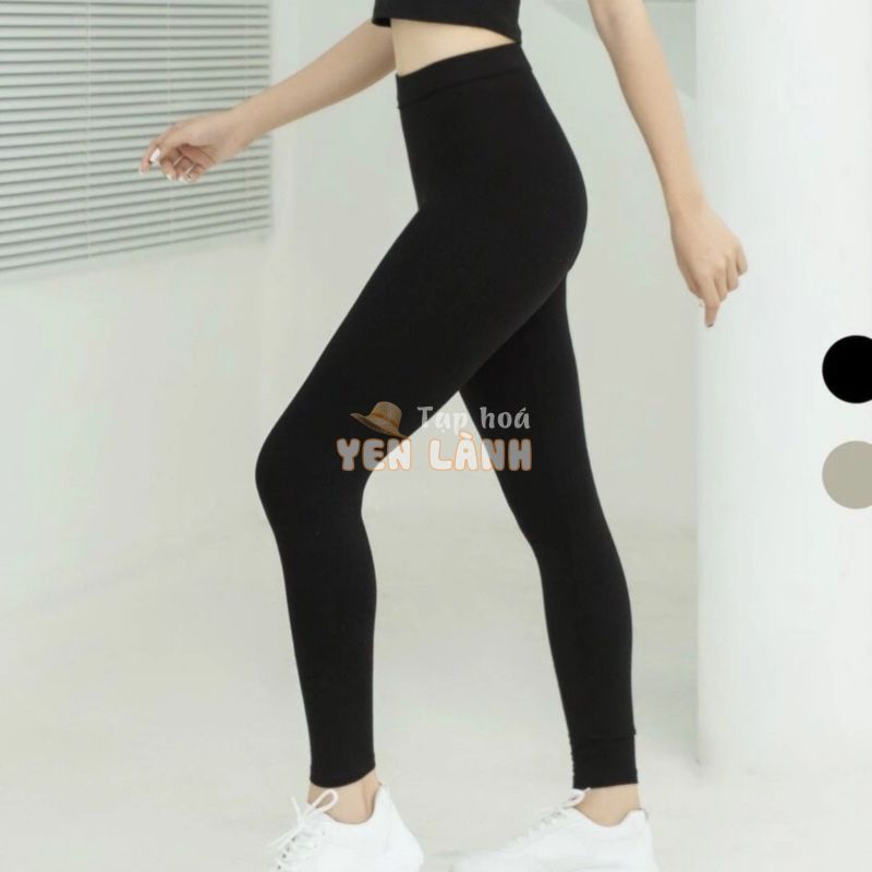 Quần legging Nữ nâng mông cạp cao  quyến rũ đồ Sooc ngắn tập gym body cotton – MAC boutique