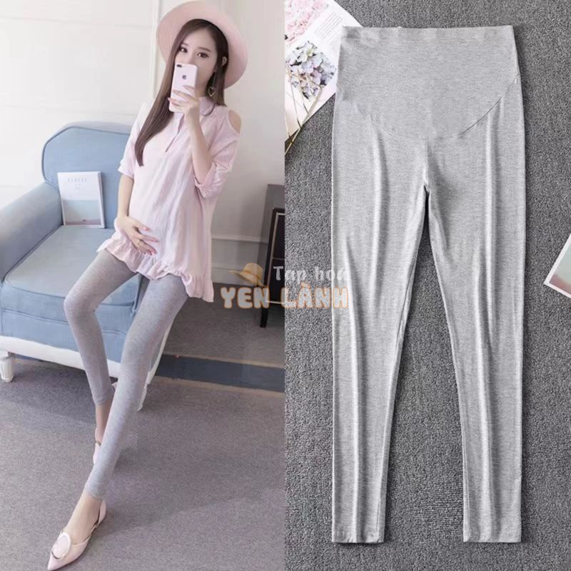 YHTN legging bầu quần leeging lửng leging nữ cho legin bigsize đùi bà quâng lengging ngố legginh leggin leggging