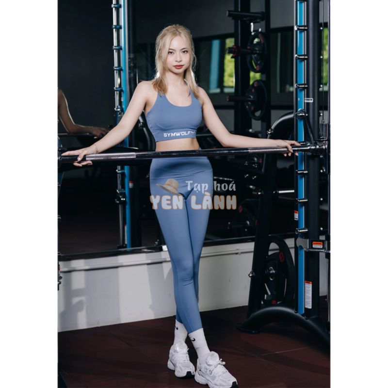 Quần Dài Legging Tập Gym Tập Yoga Nữ GYMWOLF Chất Liệu Co Giãn Bền, Đẹp,  Lên Form Tôn Dáng WOLF67