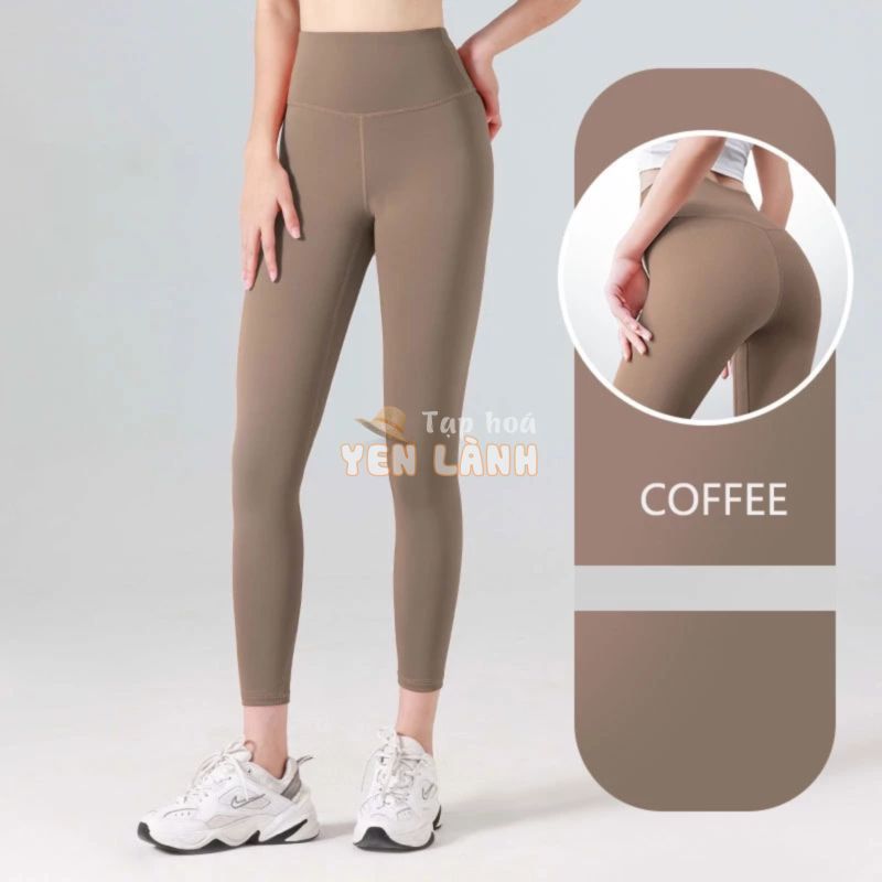 FLOWOMEN Quần Legging Gym Yoga  Tập Cao eo chặt chẽ nhanh khô nâng mông chạy thể dục đi bộ đường dài jogging nén quần Đen xanh xám hồng tím