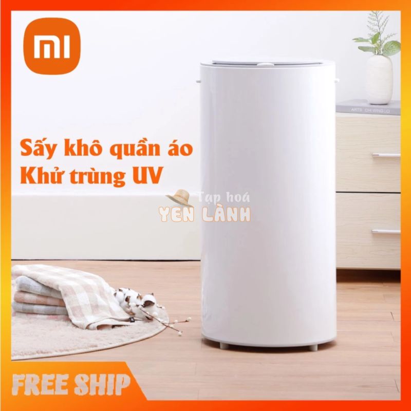 Máy sấy quần áo Xiaomi khử trùng bằng UV, Ozone loại bỏ nấm mốc vi khuẩn áo quần, đồ lót