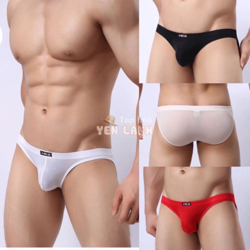 Quần lót nam, Quần bikini thun lạnh mỏng mát – 554