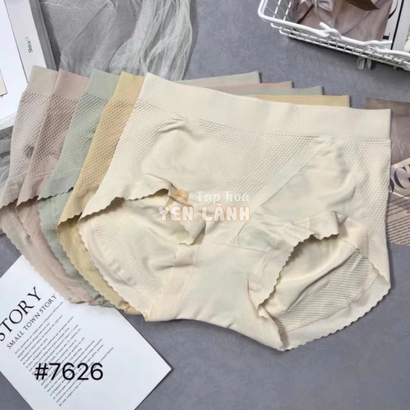 Quần lót nữ cotton kháng khuẩn cạp cao gen bụng nâng mông bigsize không viền 55-70kg Timi M11