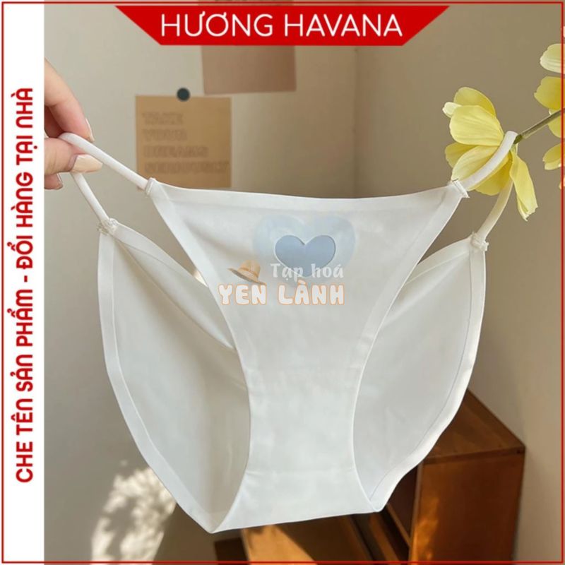 Quần lót nữ đúc su kiểu tam giác dây sườn mảnh cắt lazer hình trái tim Havana FLQ188