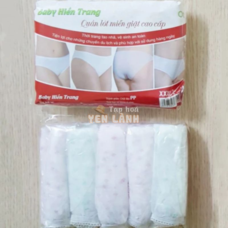 Combo 5 quần lót giấy hiền trang cao cấp dùng cho mẹ sau sinh ( dùng 1 lần)